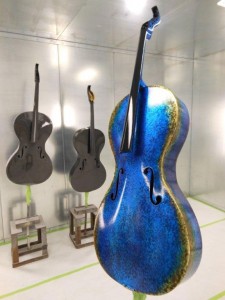 Custom Finish Cello for Cirque du Soleil