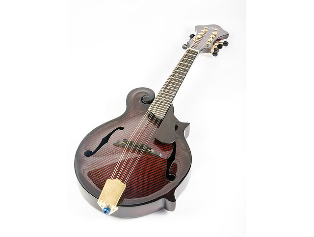 Carbon/Kevlar Mandolin for New Millenium Acoustic Design